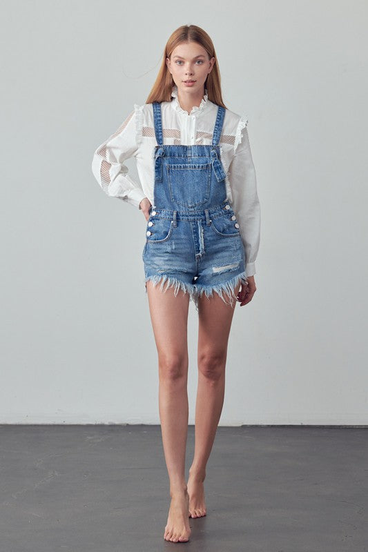 HIGH RISE SHORTALLS