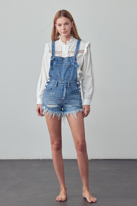 HIGH RISE SHORTALLS