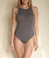 BAMBOO HALTER NECK BODYSUIT