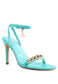 Mooning High Heeled Metal Chain Strap Sandals