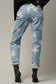 STAR PRINT SLOUCH JEANS
