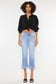 HIGH RISE CROP BOOTCUT DENIM PANTS-KC9354M