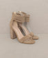 Oasis Society Blake - Strappy Ankle Wrapped Heel
