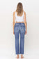 High Rise Straight Jeans