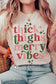 THICK THIGHS MERRY VIBES Graphic Tee