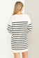 Casually Chic Striped Sweater Dress