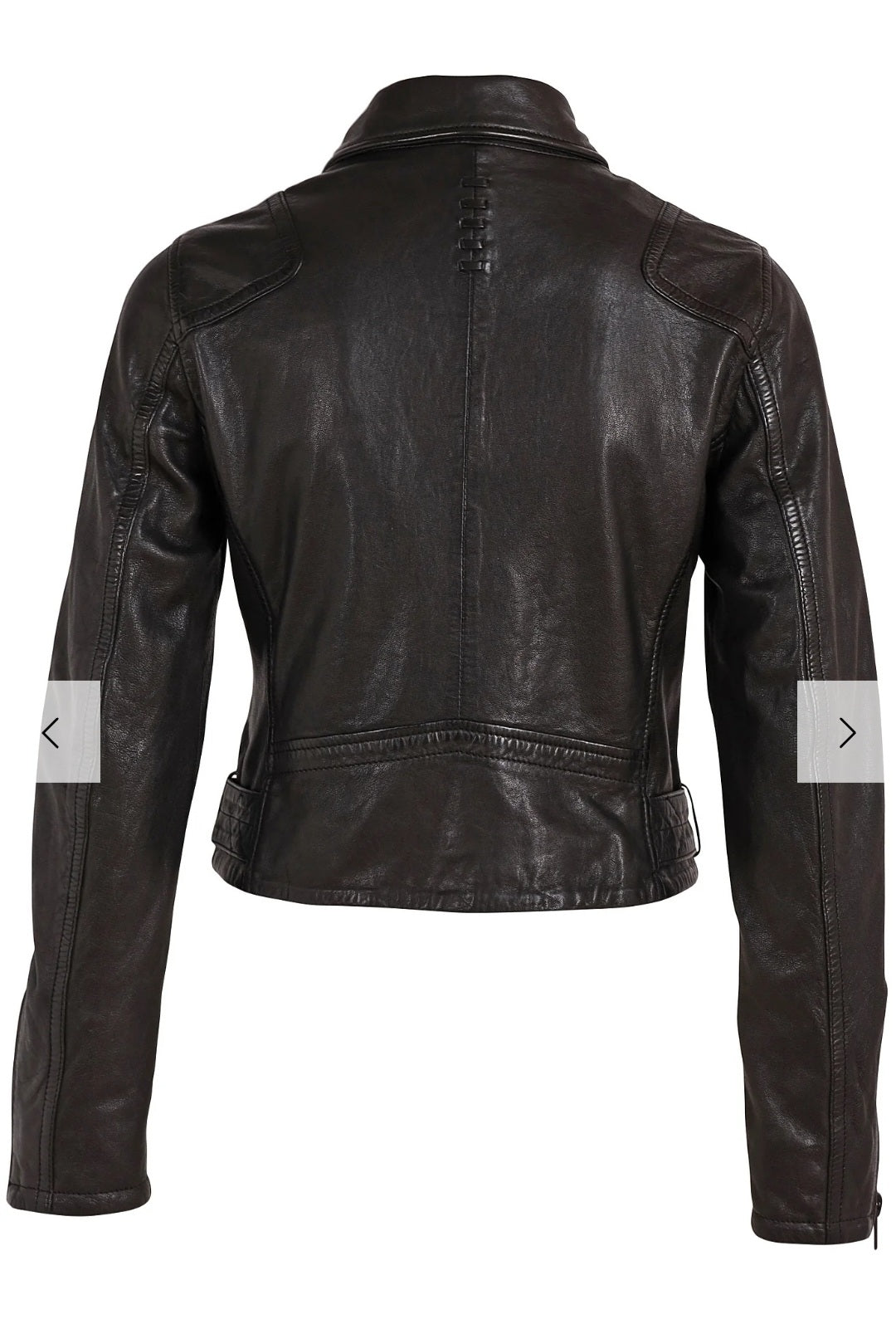 Bita Leather Jacket, Black